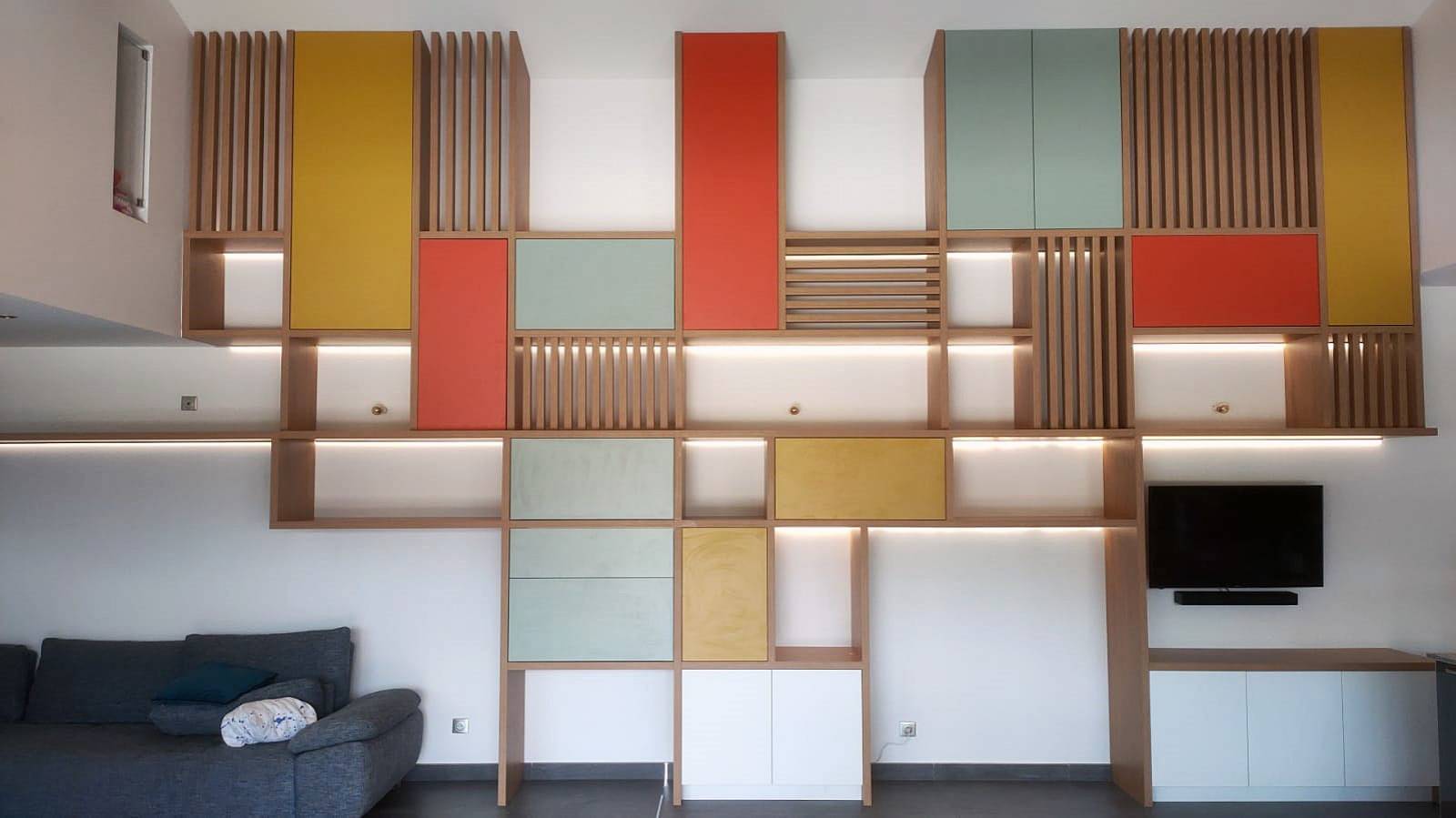 Mise en place de l'ouvrage